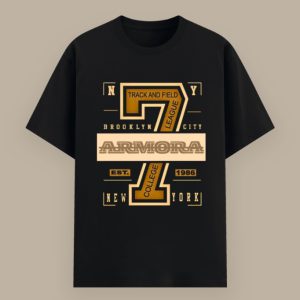 Armora Brooklyn Classic 180 GSM Unisex T-Shirt – Premium Cotton Comfort & Timeless Streetwear
