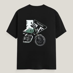 Biker Edition Classic Crew T-Shirt for Men – Stylish Motorcycle Graphic Tee