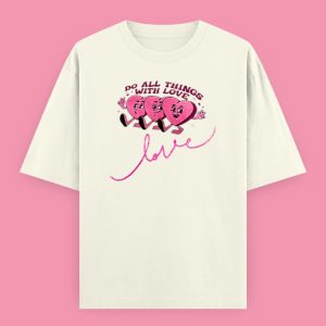 Valentine oversized tshirt